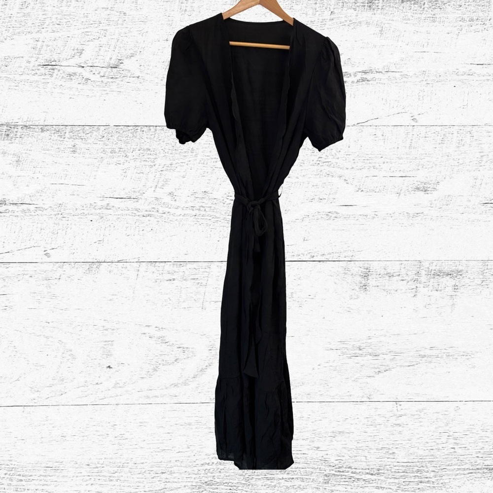 Cupshe Black Swim Coverup